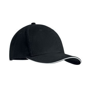 Cappellino baseball personalizzato con logo - TEKAPO - Cappellino 6 pannelli 270 gr