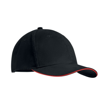 Cappellino baseball personalizzato con logo - TEKAPO - Cappellino 6 pannelli 270 gr