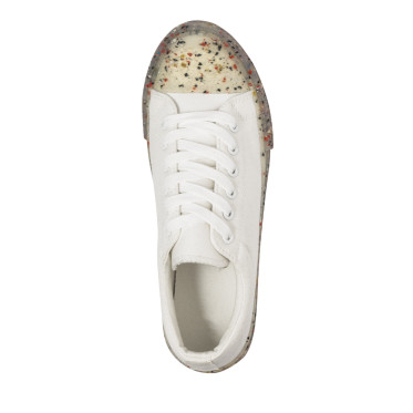 Sneakers personalizzabili suola trasparente tela traspirante taglia 36-46