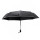 Ombrello pieghevole Antonio Miro nero personalizzabile con apertura automatica
