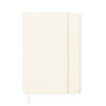 Block notes personalizzabile A5 copertina rigida cartone riciclato 100 fogli