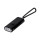 Torcia in alluminio riciclato con 3 LED e manico in silicone