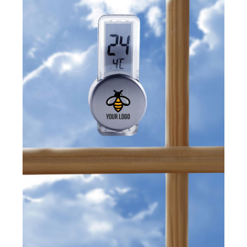 Termometro con ventosa, in ABS Roxanne