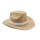Cappello cowboy personalizzabile in paglia naturale con fascia in poliestere