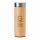 Thermos personalizzabile 400ml doppio strato acciaio inox e bamboo