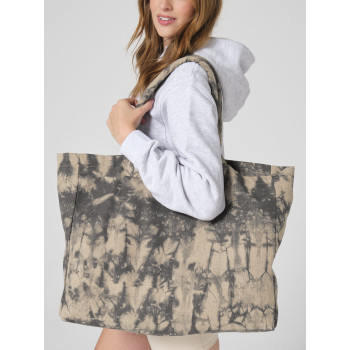 Shopper personalizzate con logo - Tie Dye Canvas Tote bag