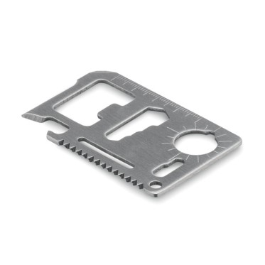 Set multi attrezzi personalizzabile acciaio inossidabile 11 pezzi pouch PU