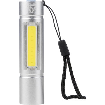 gadget ecologici con logo - Torcia alluminio riciclato COB Sami