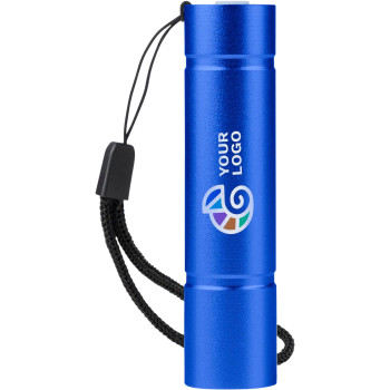 gadget ecologici con logo - Torcia alluminio riciclato COB Sami