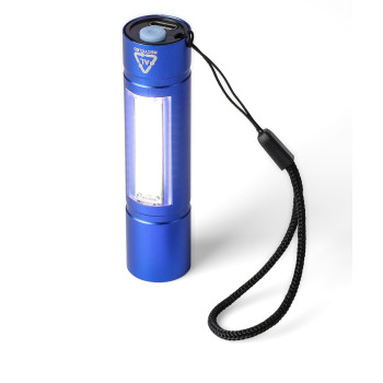 gadget ecologici con logo - Torcia alluminio riciclato COB Sami