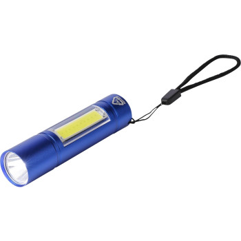gadget ecologici con logo - Torcia alluminio riciclato COB Sami
