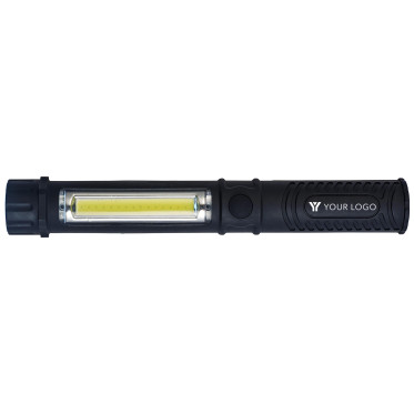 Torcia Led Cob personalizzabile Impression corpo ABS doppia luce