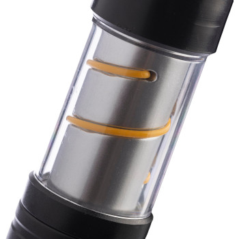 Torcia elettrica COB in alluminio Vela