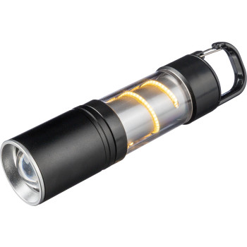 Torcia elettrica COB in alluminio Vela