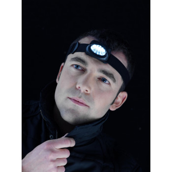 Torcia frontale Kylie | Plastica | 5 LED | 6 modalità