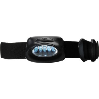 Torcia frontale Kylie | Plastica | 5 LED | 6 modalità