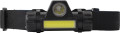 Torcia frontale Mina | Plastica | LED + COB | Ricaricabile USB-C