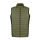 Gilet antivento personalizzabile soft shell con interno imbottito nero
