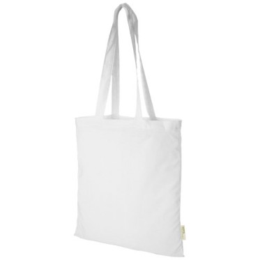 Shopper per fiere, eventi personalizzate con logo - Tote bag in cotone biologico GOTS 100 g/m² Orissa - 7L