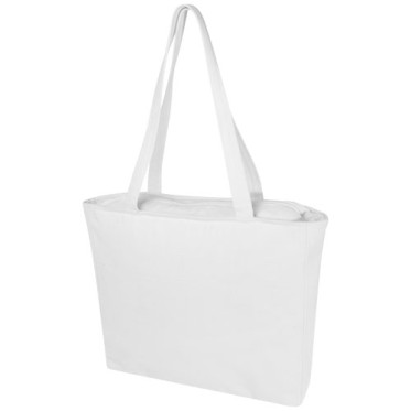 Shopper per fiere, eventi personalizzate con logo - Tote bag in materiale riciclato da 500 g/m² Weekender Aware™