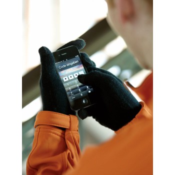 Guanti personalizzati con logo - Touch-Screen Knitted Gloves