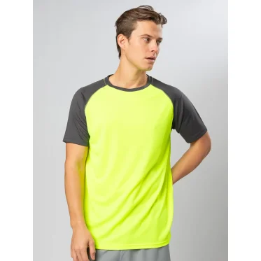 T-shirt personalizzabile Sprintex con tasca frontale traforata