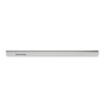 Gadget per ufficio personalizzato regalo per ufficio - TRIA - Righello 30 cm in alluminio