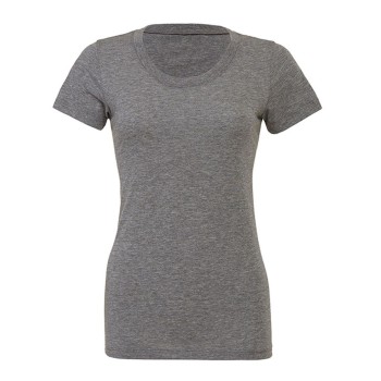 Maglietta t-shirt da donna personalizzata con logo  - Triblend Short Sleeve Tee