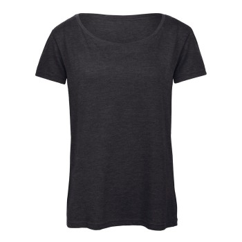 Maglietta t-shirt da donna personalizzata con logo  - Triblend /Women