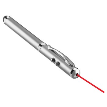 Puntatori laser personalizzati con logo - TRIOLUX - Penna multifunzione in metallo