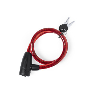 Lucchetto personalizzabile in metallo con copertura PVC anti-corrosione e 2 chiavi