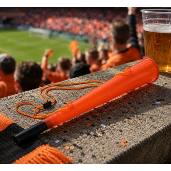 Giochi bambini personalizzati con logo - Trombetta da stadio Bruce