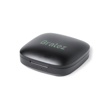 Cuffie In-Ear Bluetooth 5.0 Antonio Miro design ergonomico nero opaco