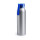 Borraccia personalizzabile alluminio 650 ml con tappo colorato e cinghia TPR
