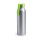 Borraccia personalizzabile alluminio 650 ml con tappo colorato e cinghia TPR