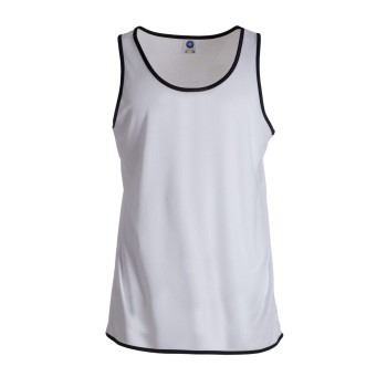 Canotte donna personalizzate con logo - Ultra Tech Contrast Running and Sports Vest