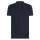 Polo slim-fit personalizzabile Black Spider in cotone organico
