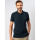 Polo slim-fit personalizzabile Black Spider in cotone organico