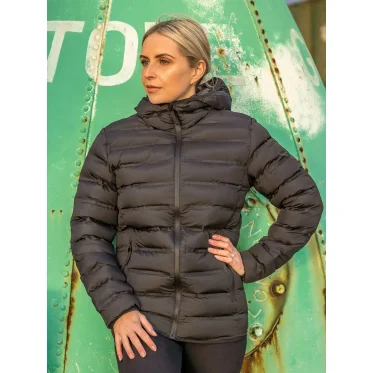 Giacca leggera personalizzabile Result con cappuccio e zip impermeabile