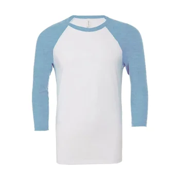 Unisex 3/4 Sleeve Baseball Tee