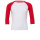 T-shirt personalizzabile Bella+Canvas maniche 3/4 raglan contrasto
