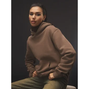 Felpa con cappuccio personalizzabile Bella+Canvas unisex senza coulisse