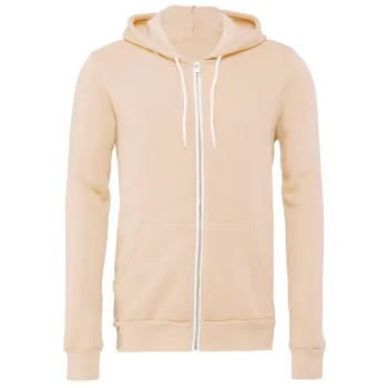 Unisex Sponge Fleece Full-Zip Hoodie