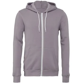 Unisex Sponge Fleece Full-Zip Hoodie