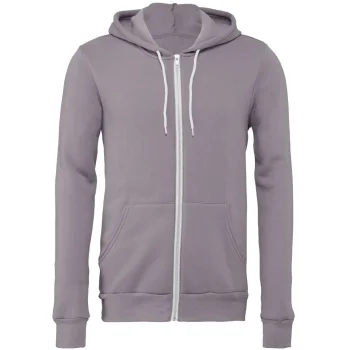 Unisex Sponge Fleece Full-Zip Hoodie