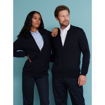 maglioni personalizzabili con logo - Unisex Zip Through Cardigan