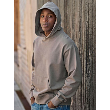 felpe uomo personalizzate - Urban Heavy Loose Fit Hooded Sweatshirt