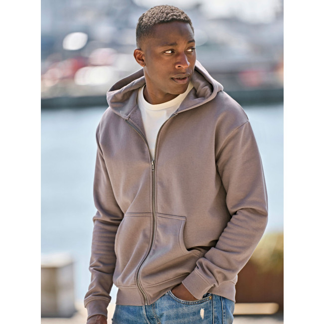 felpe uomo personalizzate - Urban Hooded Full Zip Sweatshirt