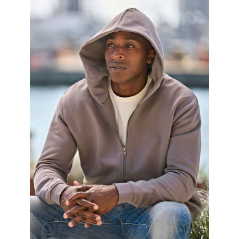 felpe uomo personalizzate - Urban Hooded Full Zip Sweatshirt