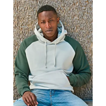 Urban Two-Tone Hooded Sweatshirt